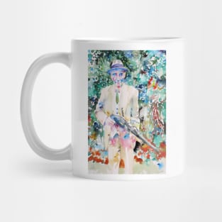 WILLIAM S. BURROUGHS watercolor portrait .2 Mug